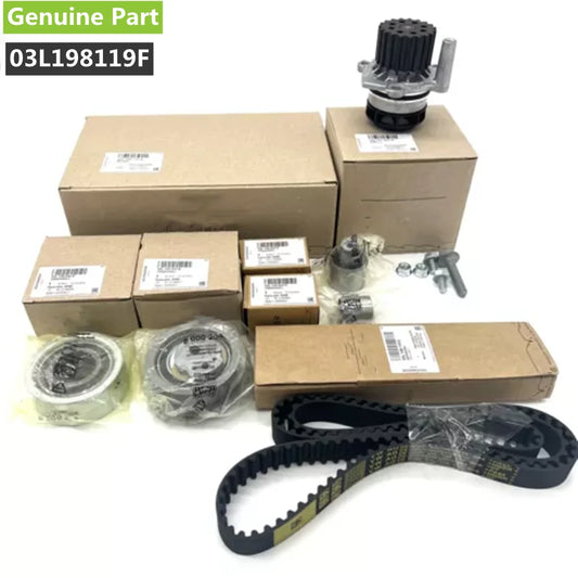 OEM 03L198119F 03L198119C 03L198119D 03L198119B 03L109244E 03L109243B 03L109244H 03L109244D Timing Belt Repair Kit For Audi VW