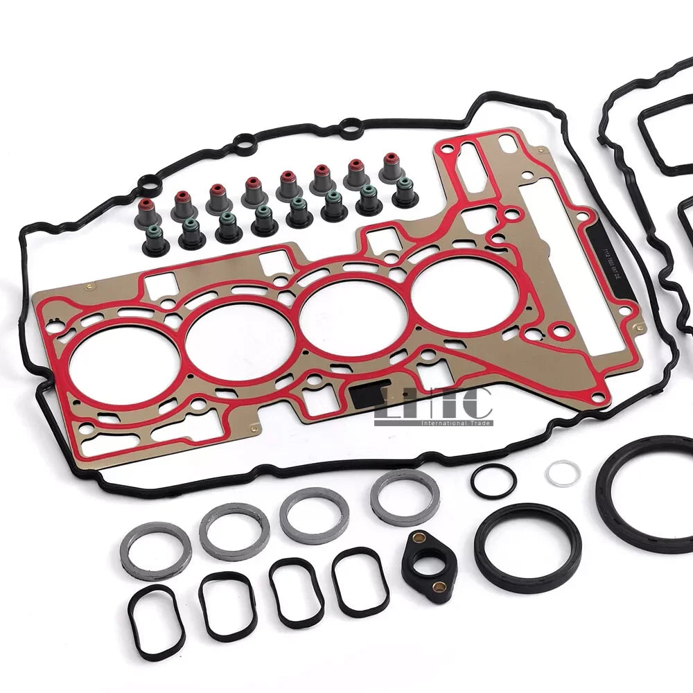 Premium Engine Overhaul Gasket Seals Kit 11127620697 For BMW 125i 320i X3 F30 F10 F33 E84 E89 F25 N20 N26 2.0T 2.0 Turbocharge