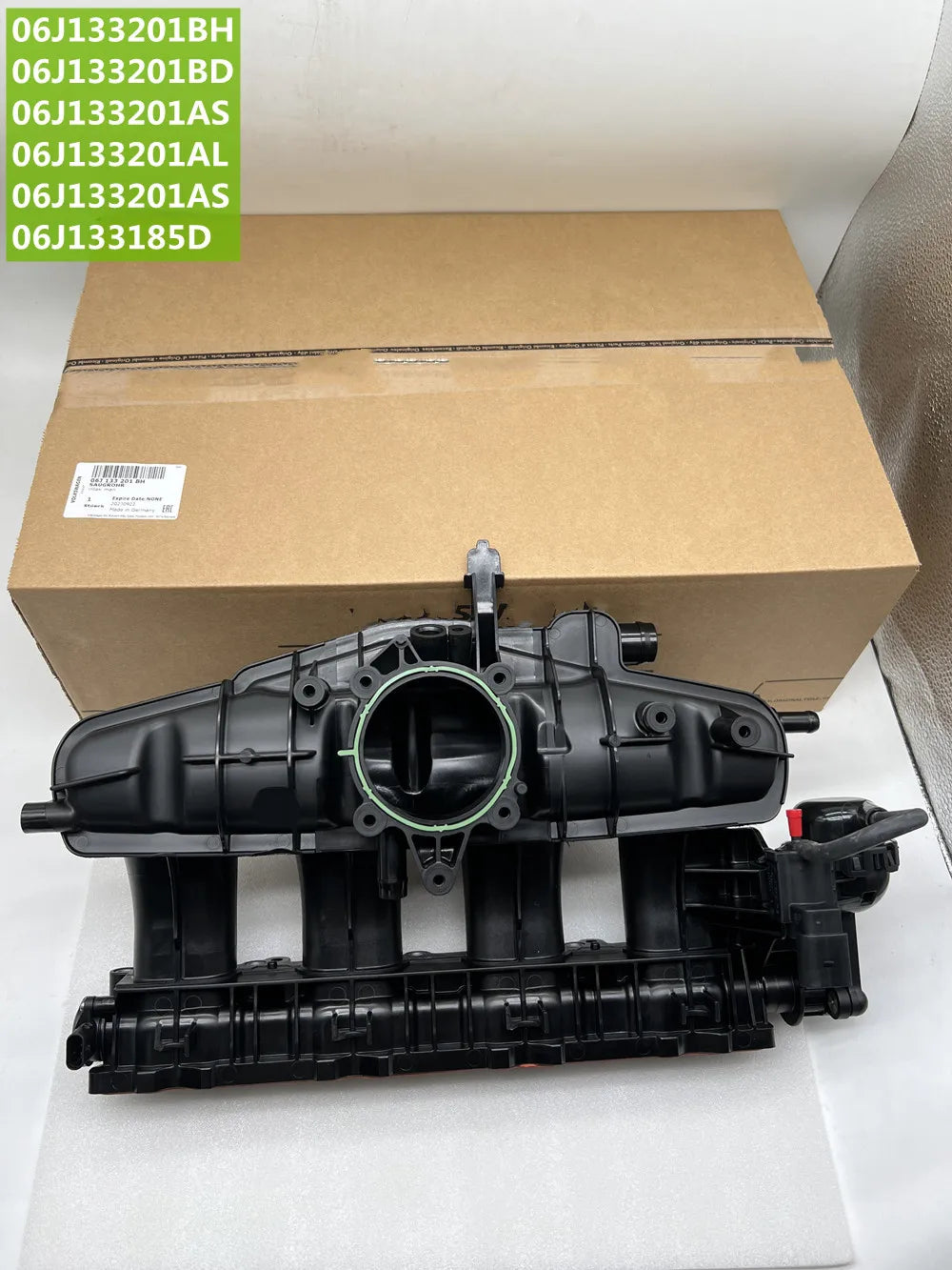 Genuine OEM Intake Manifold 06J133201AL, 06J133185BM, 06J133201BH, 06J133201BD, 06J133185BN, 06J133185DE 06J133201AS For Audi vw