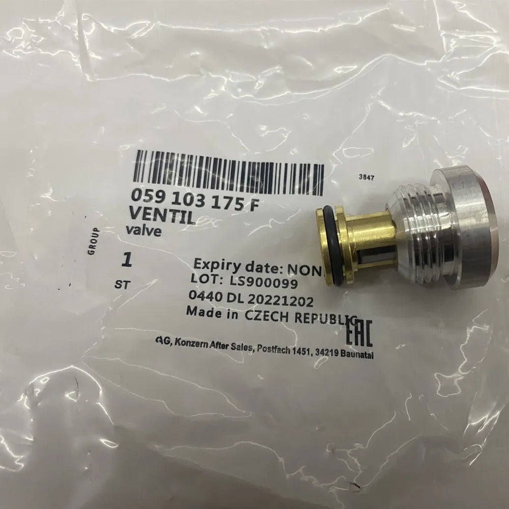 Genuine OEM 059103175A / 059103175F EA837 Engine Oil Pressure Relief Valve Fits For Audi A8 S4 A6 A7 Q7 Posrche Touareg Cayenne