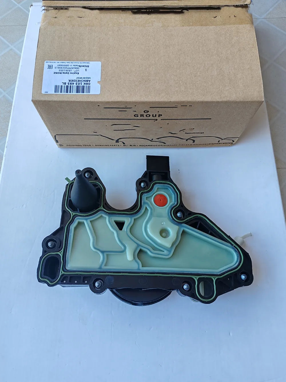 OEM Oil Separator PCV Valve 06K103495BL For Audi A3 A4 A5 A6 Q5 Q7 VW Porsche Macan PAC103495 06K103495J 06K103495T 06K103495R