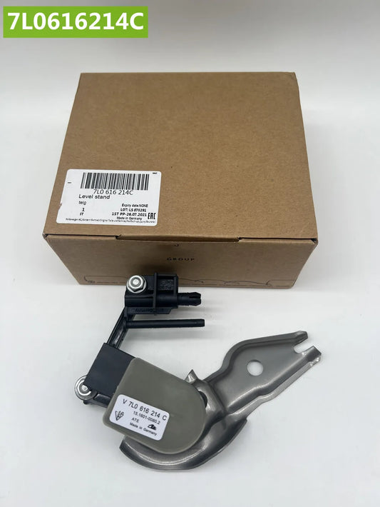 GENUINE 7L0616214C FRONT RIGHT SUSPENSION HEIGHT LEVEL SENSOR FOR Audi A8 Q7 Touareg Phaeton For PORSCHE CAYENNE 9PA 2002-10