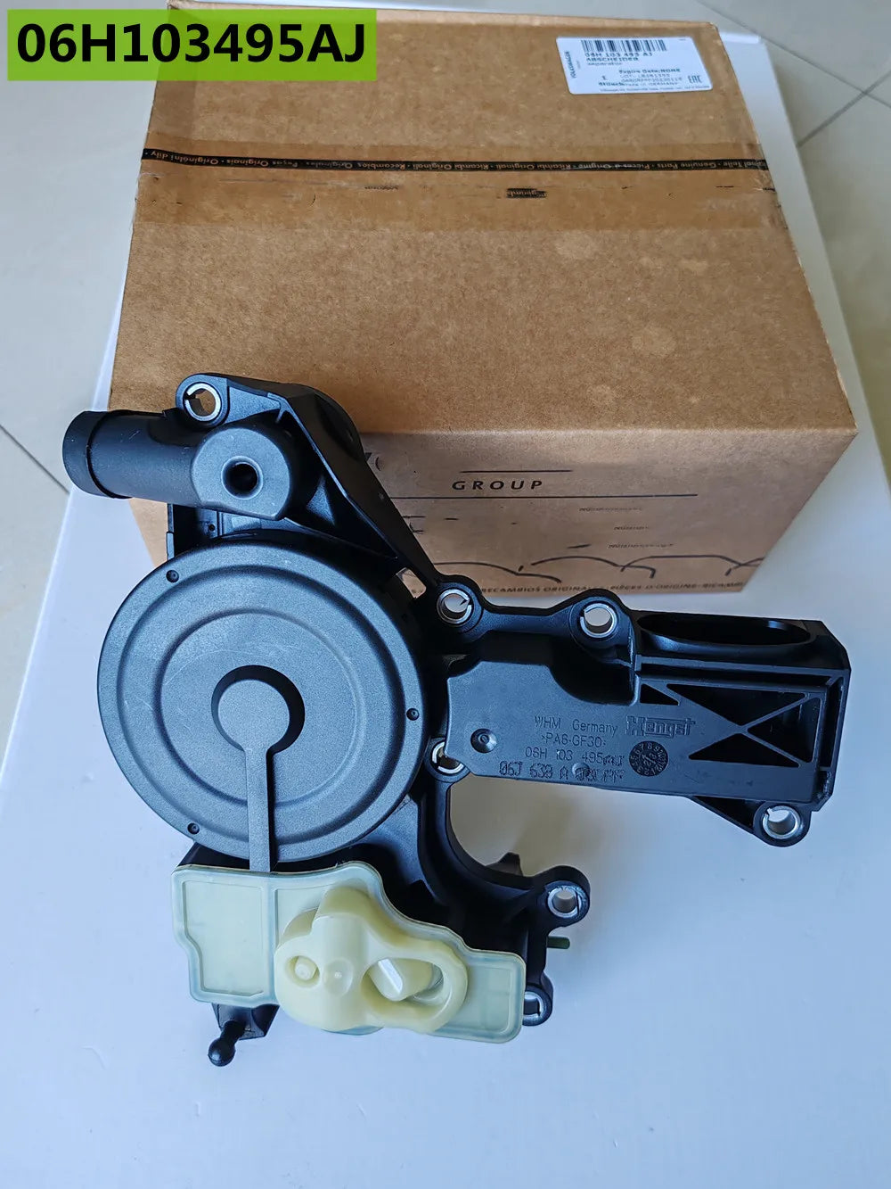 Genuine New Upgraded Version Oil Separator PCV Valve 06H103495AJ 06H103495AD oem for Audi VW 1.8T 2.0T 06H103495H 06h103495aj