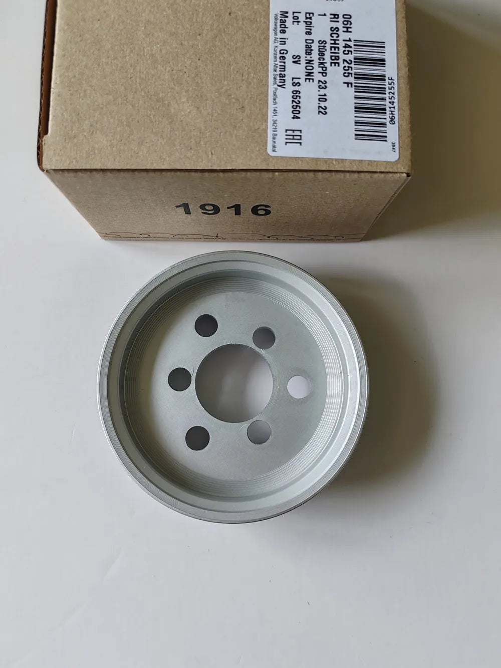 Genuine New 06H145255F 03L145255 Power Steering Pump Pulley Fit For VW Amarok Campmob Transporter