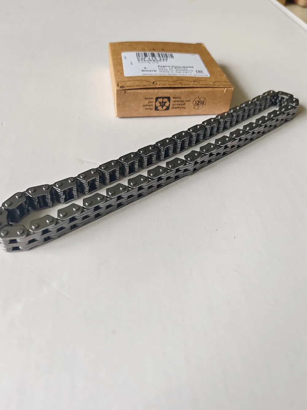 OEM Oil Pump Chain 03F 115 225 Fits for BMW 1 Series 3 Series 5 Series 11417602646 for Audi VW Skoda Seat 03F115225 Chain