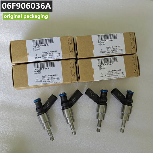 2 Years Warrany Brand New 4Pcs OEM Fuel Injectors 06F 906 036 A / 06F906036A For 2005-2009 VW Audi A4 Quattro 2.0L I4 Turbo