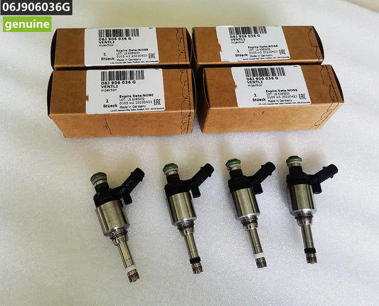 Made In Germany 4x 06H906036G 06J906036G 06H906036E Fuel Injectors Nozzles oem for Audi A4 A5 Q5 A6 TT 2.0TFSI VW GTI Passat CC