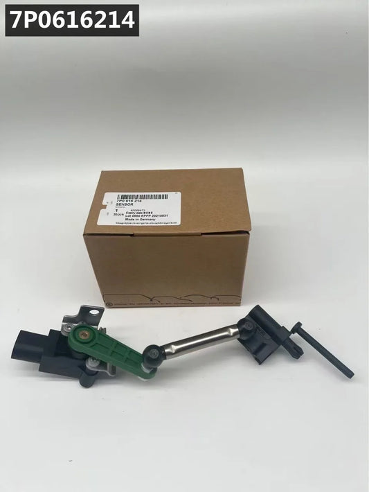 Made In Germany OEM Front Right RH Suspension Height Level Sensor for Volkswagen Touareg V6 3.0L 3.6L 4.2L 7P0616214