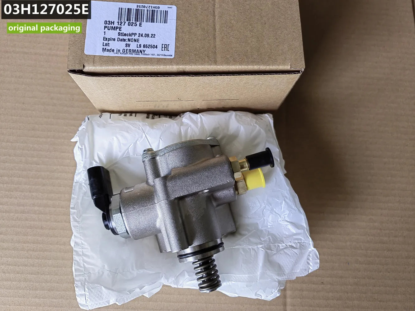 Made In Germany OEM 03H 127 025 E / 03H127025E Direct Injection High Pressure Fuel Pump for vw CC Passat audi Q7 3.6L V6 3.6