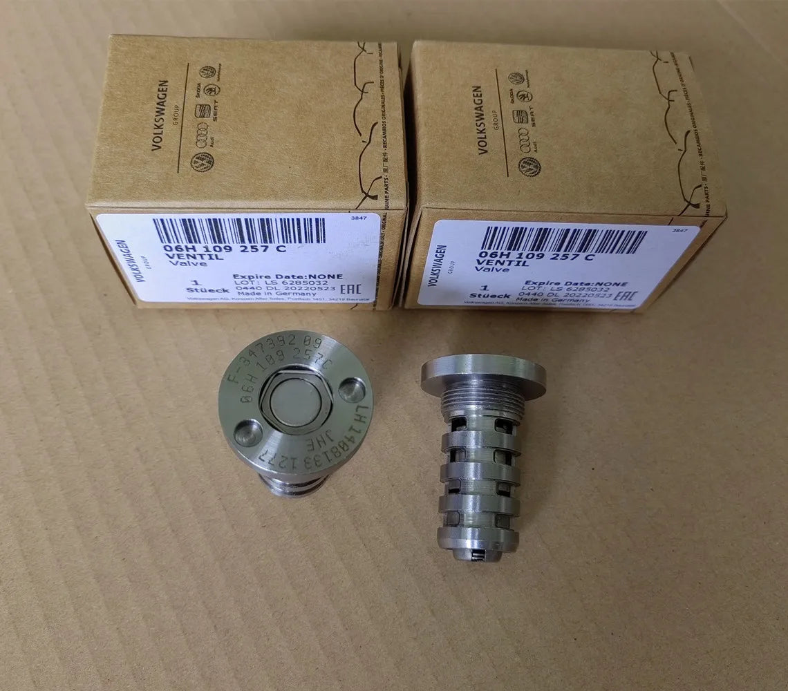 OEM 06H109257C 427000510 Camshaft Timing Control Solenoid Valve 06H109257A For VW Golf Passat Audi A4 TT Q5 A5 EA888 1.8T 2.0T