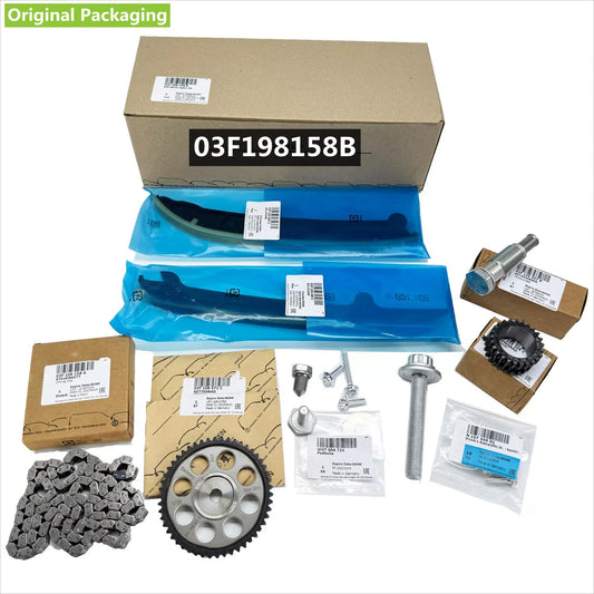 Genuine NEW 03F198158B Engine Timing Chain Tensioner screw Kit For Audi a1 a3 1.2 TFSI Seat Skoda VW 1.2 TSI CBZC, CBZB, CBZA