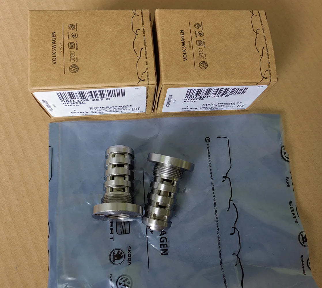 OEM 427000510 06H109257C 20mm Camshaft Adjuster Valve 06H109257A For VW Golf Passat Audi A4 TT Q5 A5 1.8T 2.0T Control Valve
