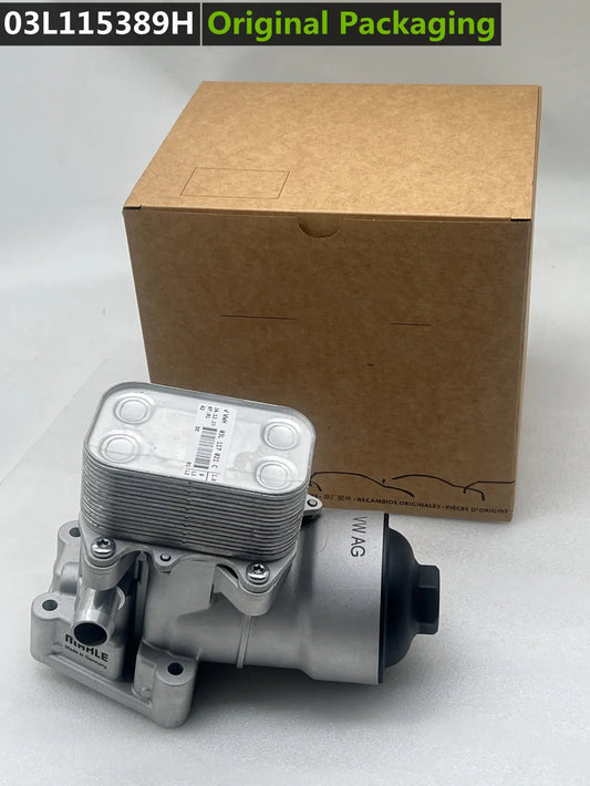 OEM 03L115389C / 03L115389B / 03L115389H Aluminum Engine Oil Filter Housing for Volkswagen Passat 2012 2013-2014 L4 2.0L Turbo